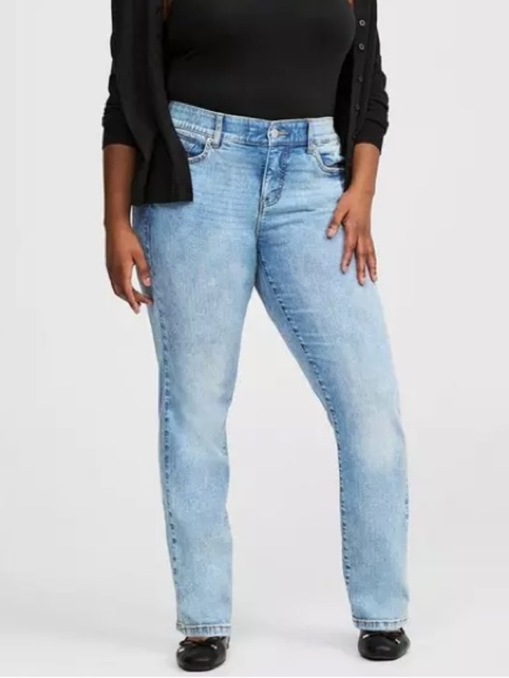 Torrid Bombshell Straight Premium Stretch High-Rise Jean 12S Short 13674192